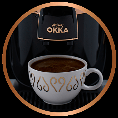 Arzum Okka OK002 Türk Kahve Makinası - Krom Siyah