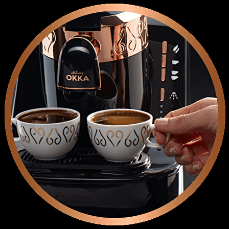Arzum Okka OK002 Türk Kahve Makinası - Krom Siyah