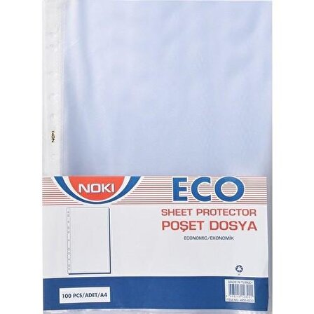 Noki Poşet Dosya Eco 200'Lü Paket
