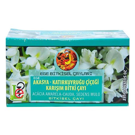 Ege Lokman Akasya - Katır Kuyruğu Çiçeği Bardak Poşet Bitki Çayı 20'li 