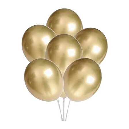 Balon Krom 12" 50li Gold Kalisan