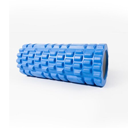 Gymo Pro Series Foam Roller Pilates Masaj Rulosu Mavi