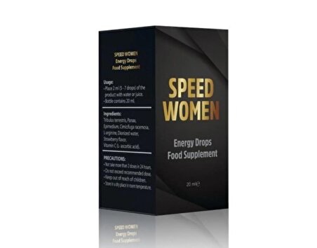 Speed Women Damla + Diblong Macun+Delay mendil+Kofre Paket 3 farklı ürün
