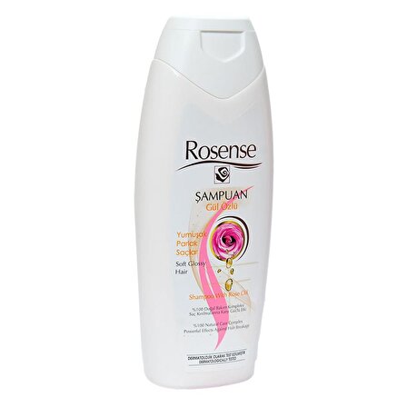 Rosense hassas saçlar İçin Parlaklık Verici Gül Özlü Şampuan 400 ml