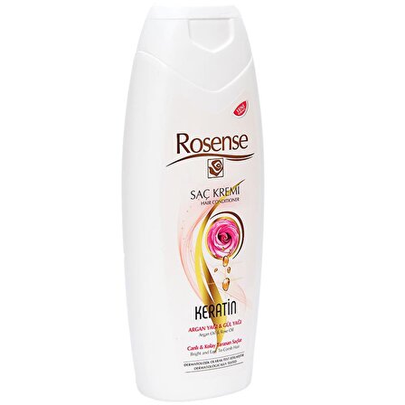 Rosense Canlandırıcı Tüm Saç Tipleri İçin Keratinli Saç Kremi 400 ml