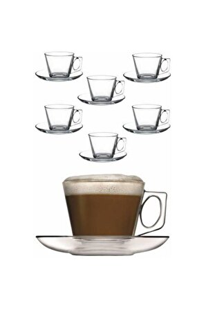 Paşabahçe vela espresso kahve fincanı takımı 12 parça 80 cc.