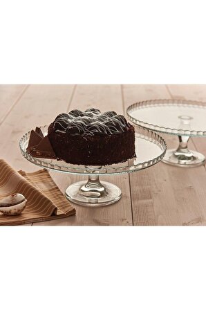 Paşabahçe 95117 patısserie - kek pasta kurabiye fanusu 32cm.