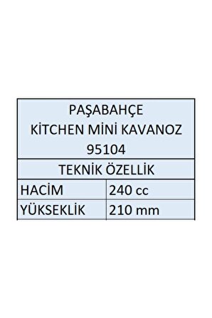 Paşabahçe Vakumlu 240 ml Cam Kavanoz Seti 8'li