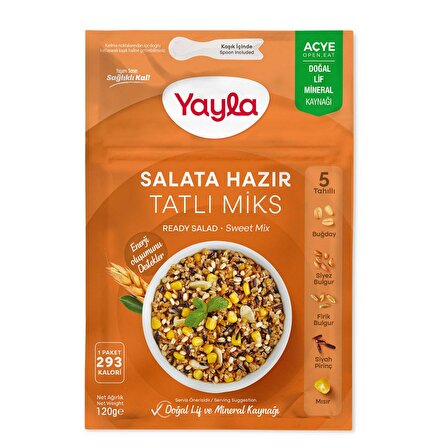 Yayla Salata Hazır Tatlı Miks 120 gr