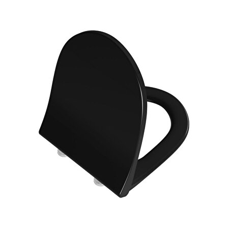 Sento Slim Etekli Soft Klozet Kapağı-DP-Siyah 130-070R009