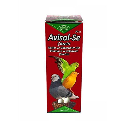 Biyoteknik Avisol-Se Kuş Vitamin ve Mineral Takviy
