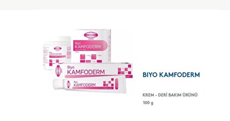 Biyo Kamfoderm Krem - Deri Bakım Ürünü 100gr 8693439200169