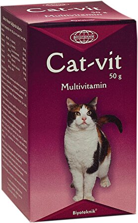Biyoteknik Cat-VitKediler İçin Multivitamin