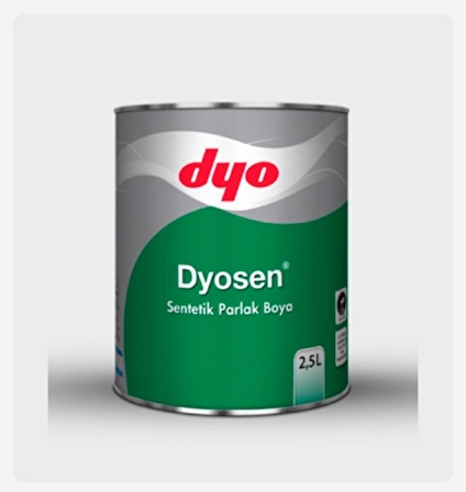 DYOSEN SENTETİK YAĞLI BOYA KİRLİ BEYAZ 2,5 LT 1255