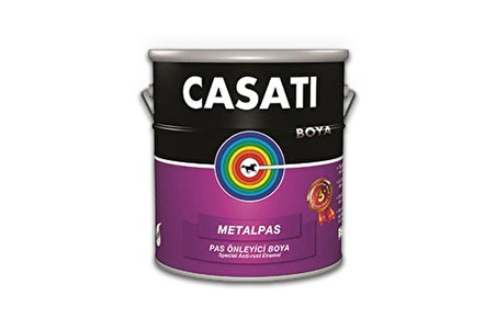 Casati Metalpas Pas Önleyici Boya Gümüş 2,5 Litre