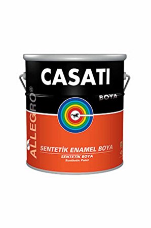 Casati Allegro Yağlı Boya 2 kg İç Cephe Boyası Bayrak Kırmızı