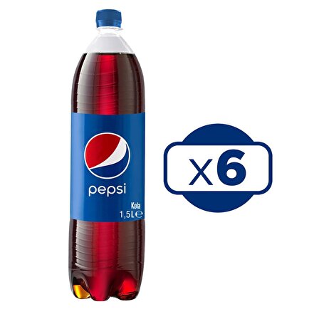 Pepsi 1,5 lt x 6 Adet