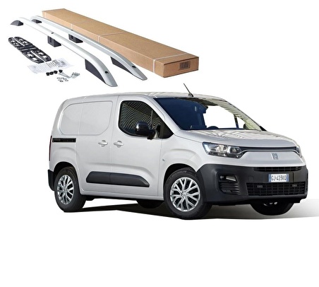 Fiat doblo 5 tavan çıtası port bagaj taşıyıcı gri kısa 2022+