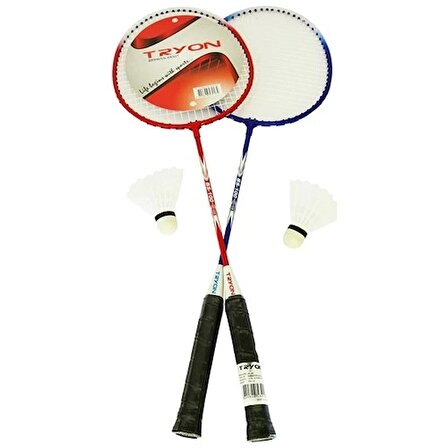 Tryon 2 Raket 2 Top Badminton Raket Seti BS100