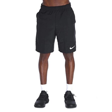 Nike Dri-Fit Flx Wvn 9 inç Erkek DM6617-010 Siyah Antrenman Şort