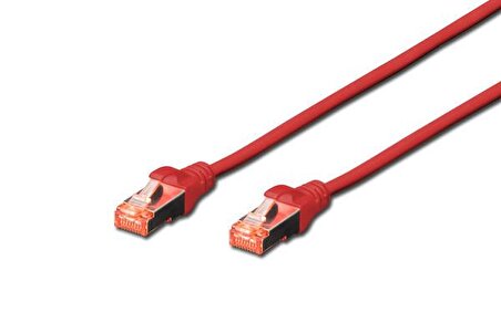 Beek BC-S60025R 0.25 Mt CAT6 AWG26 S/FTP Lsoh Kırmızı Patch Cord Kablo