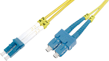 Beek BC-FO-9LCSC-10 10 Mt LC-SC 09/125 LSZH SingleMode Duplex Patch Cord Kablo