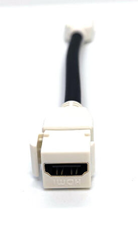 Beek BN-KJ-HDMIA-CB10 HDMI to HDMI Dişi-Dişi Beyaz Keystorejack Konnketör