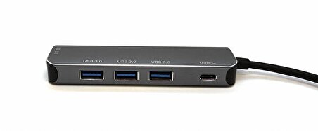 Beek BA-USB-HB3C-4A1C USB Type C to 3 Port USB 3.0 1 Port PD USB 3.0 Çoklayıcı