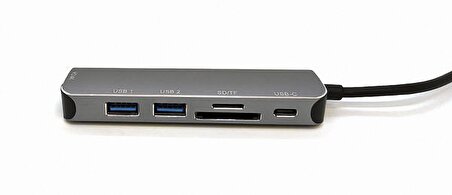 Beek BA-DCK-UC-H1C2ACR-U USB Type C to HDMI USB 3.0 SD/TF Docking Station