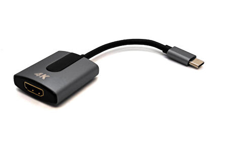 Beek BC-DSP-ADP-USBC-HU-1 USB Type C to HDMI 4K Alüminyum Gövdeli Usb Ekran Kartı