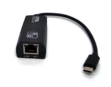 BEEK BA-USB3-GTC-1 USBTİP-C=>GIGABIT ETHERNET ADAP Giriş:USB Type-C=>Çıkış:Gigabit LAN/10/100/1000)