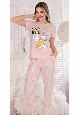 Berland 3344 Kadın Yazlık Modal Pijama Takım