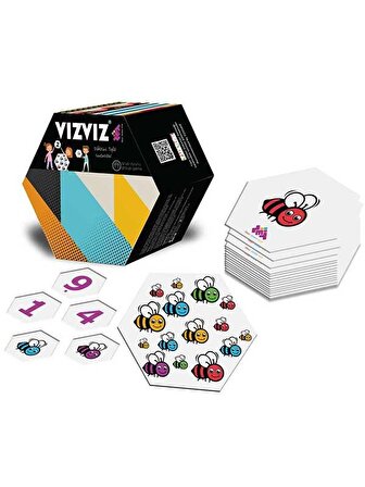 VIZ VIZ Dikkat ve Zeka Oyunu 4+ Yaş 8 Oyuncu