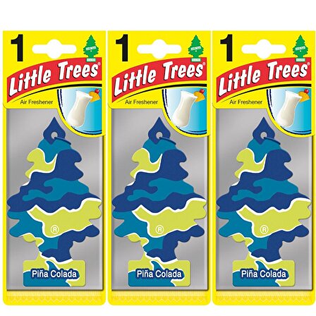 Little Trees Oto Kokusu 3'lü Pina Colada