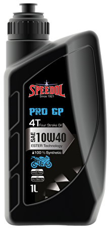 Speedol Pro Gp 4T 10W-40 Tam Sentetik Motosiklet Yağı 1 lt 