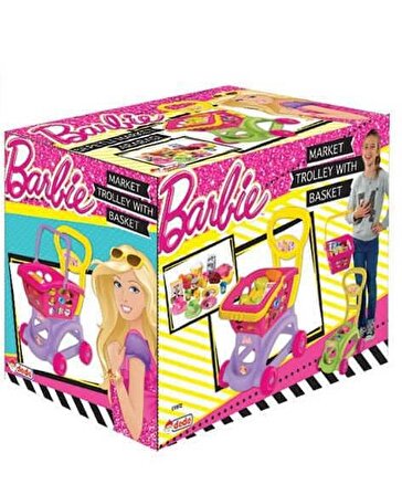 Barbie Sepetli Market Arabası 01972