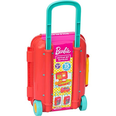 Dede Barbie Mutfak Set Bavulum