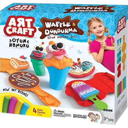 Art Craft Waffle & Dondurma Hamur Set 200 