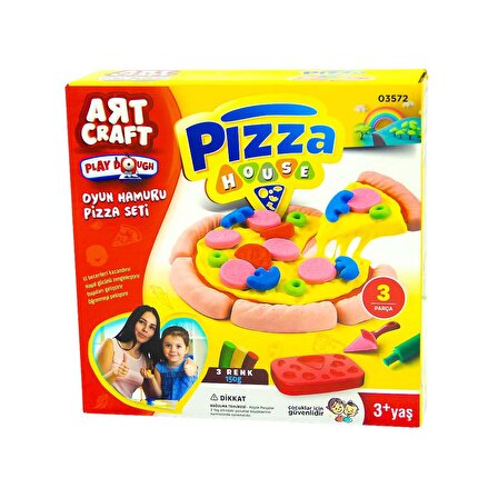 Art Craft Oyun Hamuru Pizza Seti