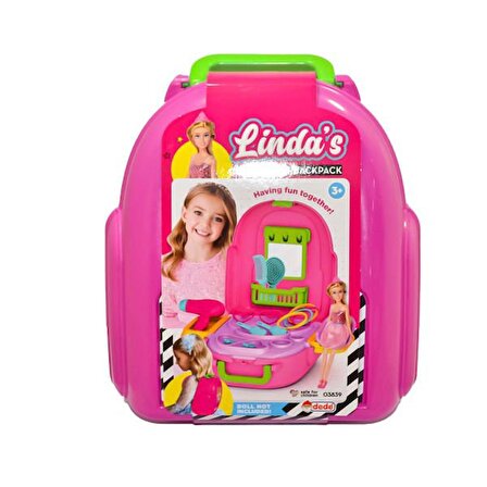 Linda'nın Güzellik Set Sırt Çantası - Fen Toys