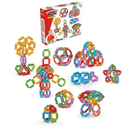 Geometrik Puzzle 96 Parça 03896 