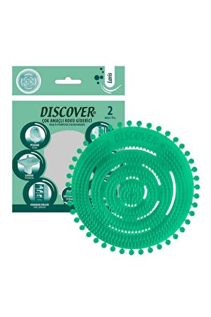 Discover Çok Amaçlı Koku Giderici - Pisuvar Disk - 2'li Paket - Laris