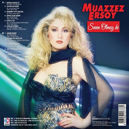 Muazzez Ersoy - Seven Olmaz Ki  (Plak)  