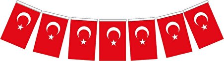 Gen-Of Büyük İpli Kağıt Türk Bayrağı 40 lı