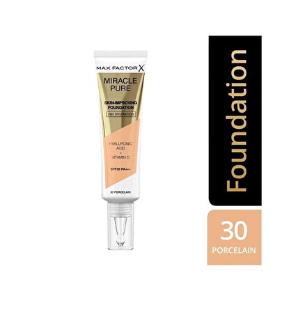 Max Factor Miracle Pure Foundation 30 Porcelain