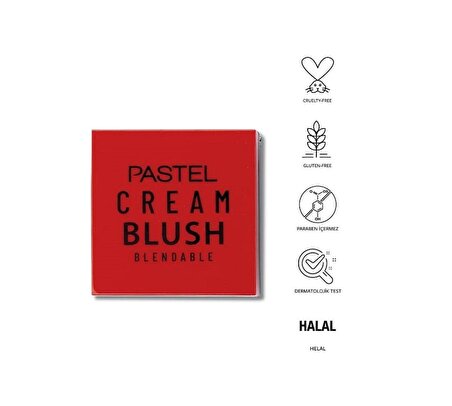 Pastel Profashion Cream Blush Krem Allık No: 43