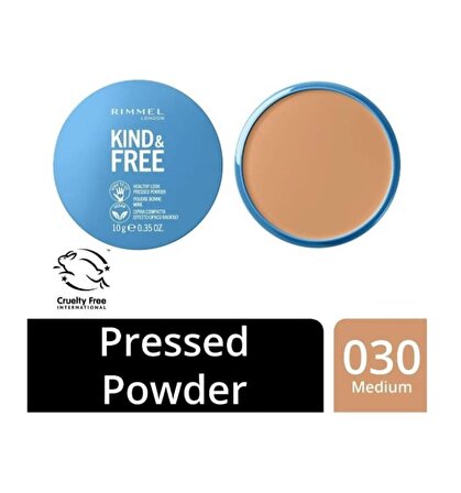 Rimmel London Kind Free Powder 030 Medium