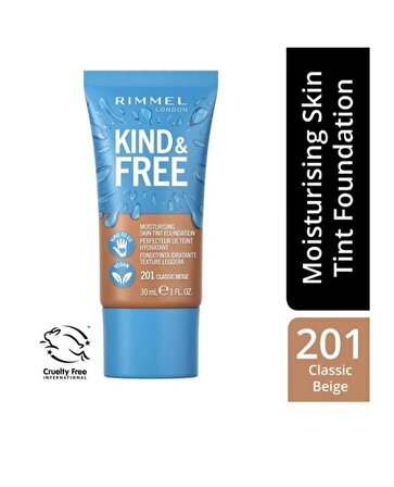 Rimmel London Kind Free Foundation 201 Classic Beige