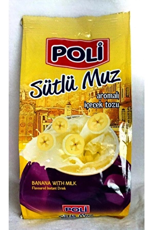 Poli Toz İçecek Sütlü Muz 250 Gr