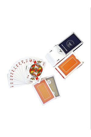 2 Deste  Kızılay Oyun Kağıdı Iskambil Kağıdı Poker Kağıdı